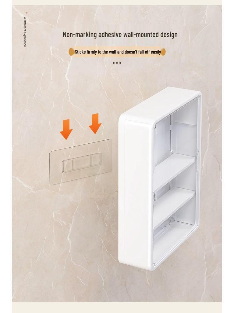 Transparent Dustproof Pop Mart Figure Display Stand - Wall-Mountable Doll Storage Cabinet