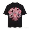 Sp5der 3D Puff Print Graphic Tee Men Loose Fit Cotton Short Sleeve T-Shirt Casual Wear