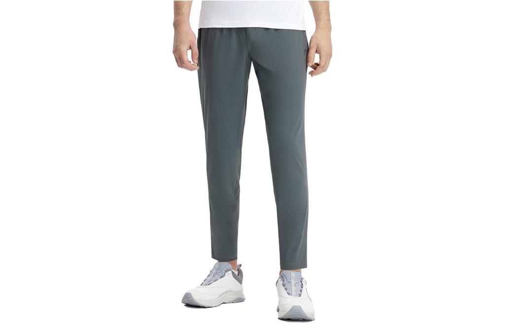 Men's Pants FILA Knitted Fabric Pants Men's Monsoon Gray