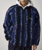 Gramicci Ripple Sherpa Jacket Navy Ripple