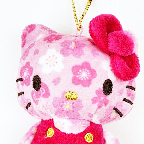 Sanrio Japanese Goods Hello Kitty Plush Mascot Keychain