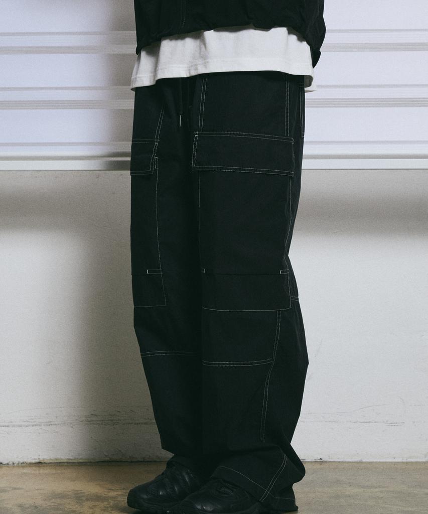 BUNKERBUSTER Stitch Contrast Cargo Pants Mq2Pu362_Black