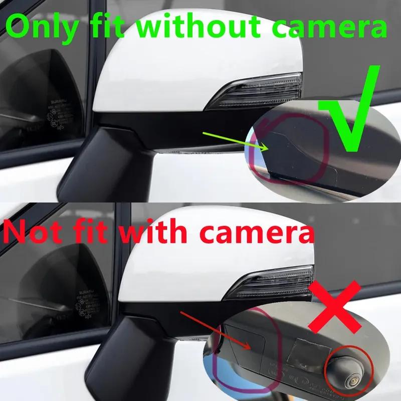 For Subaru Outback 15-18 /XV 13-16/ Lagecy /Forester 14-17/Impreza Outside Rearview Side Mirror Cover Frame
