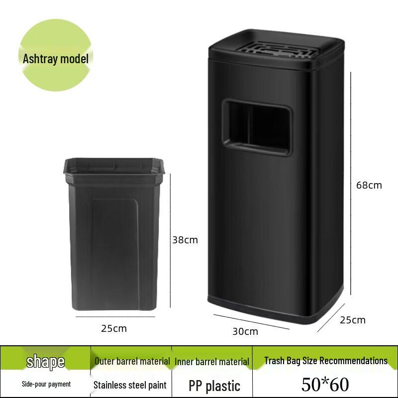 Commercial Stainless Steel Hand Paper Dispenser Trash Can