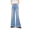 Ledin Lyocell Tencel Washed Flared Denim Jeans