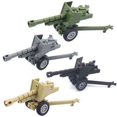 NUOVO Militari Granata Agricola Cannone Mitragliera Antiaerea Fuoristrada Set Modello Blocchi Costruzioni Mattoncini Kit per Bambini