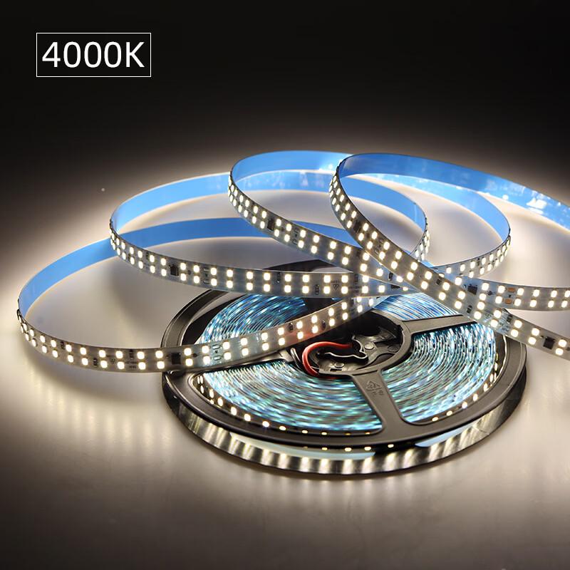 OEING Self-Adhesive 220V Double Row LED Strip Light