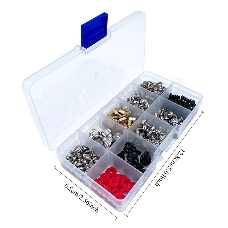228PCS box desktop chassis installation screw set DIY screw power supply optical drive hard disk main board chassis