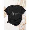 Cute Graphic & Letter Print T-Shirt Casual Loose Short Sleeve Fashion Summer T-Shirts Tops Women's Clothing 70565