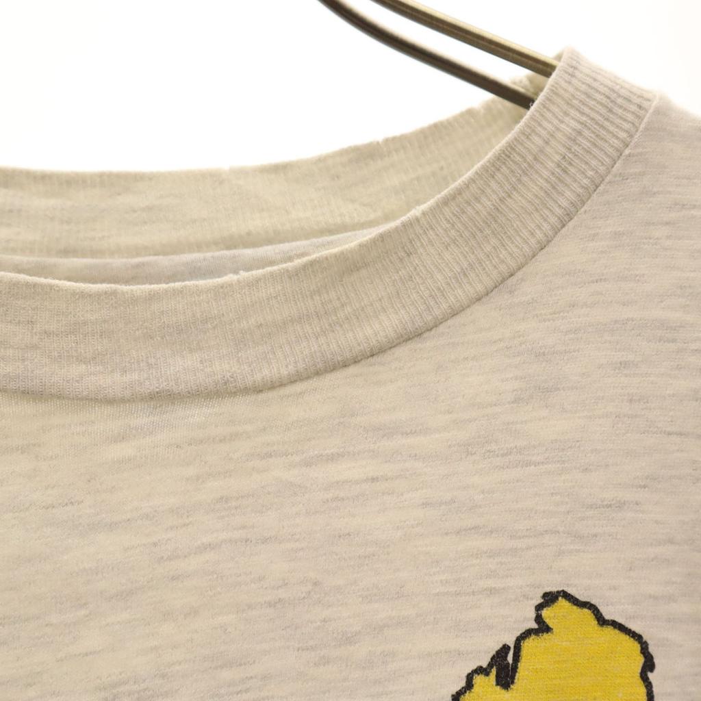 Hanes 90s Old Caterpillar made in the USA Michigan CAT Short sleeve T-shirt Men's Used