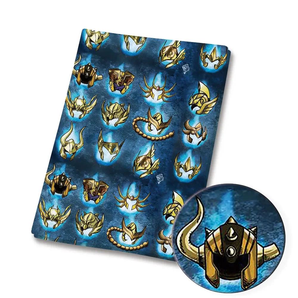 Saint Seiya Stoff Cartoon DIY 140x50CM Polyester Baumwolle Stoffhandgemacht Nähen Patchwork bedruckter Stoff Stoff Anime Stoff