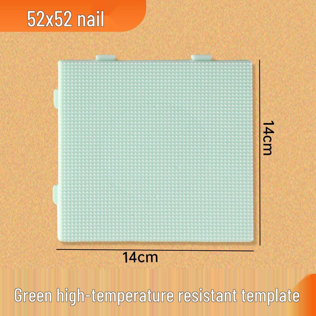 2.6mm Perler Bead Board, High-Temperature Resistant, 52x52 Peg Anti-Scald DIY Craft Tool
