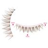 10 Pairs Brown False Eyelashes with Clear False Japanese Anime Brown Asian False Natural Individual Bands, Manga-Style Eyelashes, Cosplay, Eyelashes,