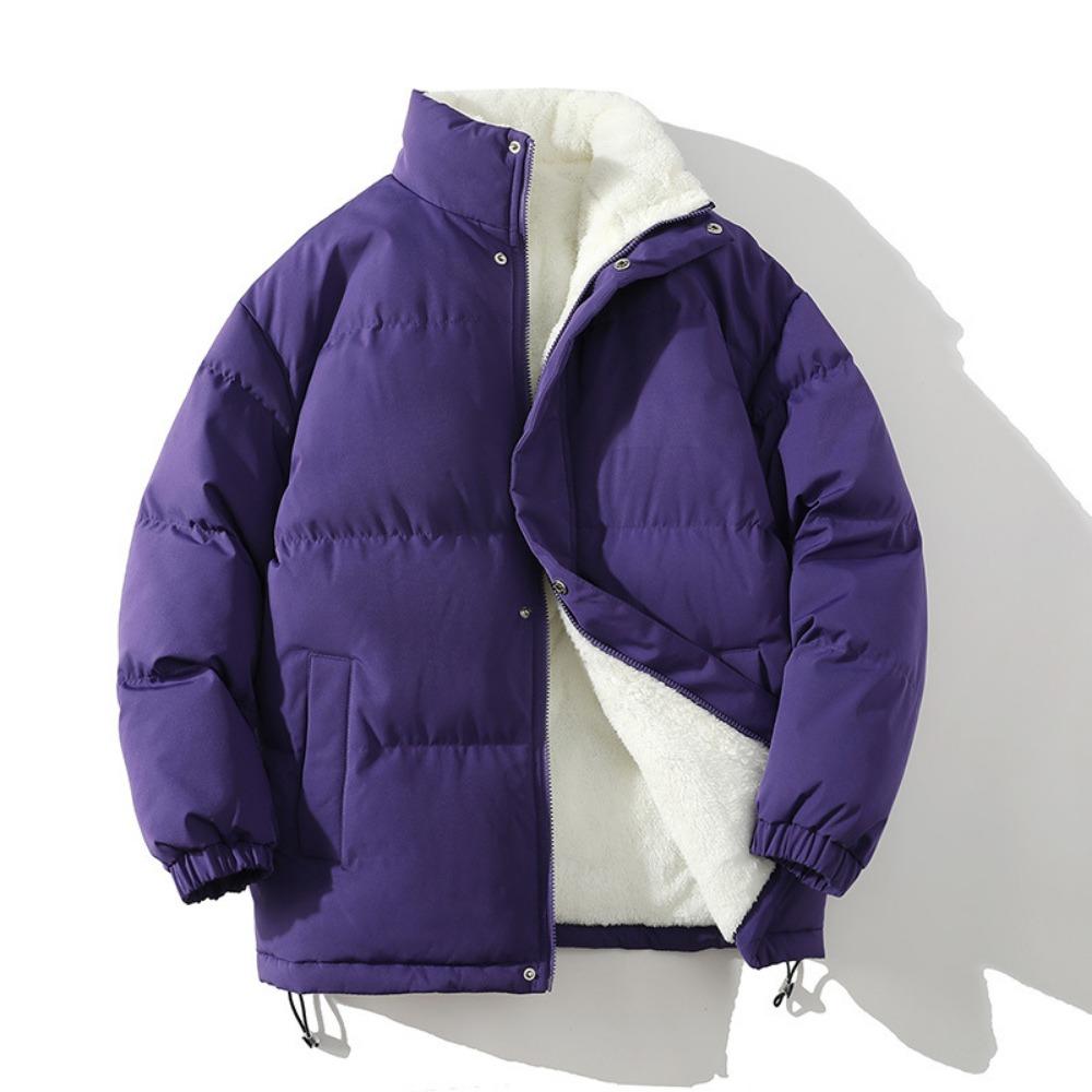 Thickened Lamb Wool Cotton Clothes Korean Version Loose Casual Bread Men