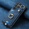 Ring Holder Phone Case for Samsung Galaxy S24 FE S26 S25 S23 S22 Ultra A17 A07 A57 A37 A36 A56 Magnetic Wallet Card Slot Cover