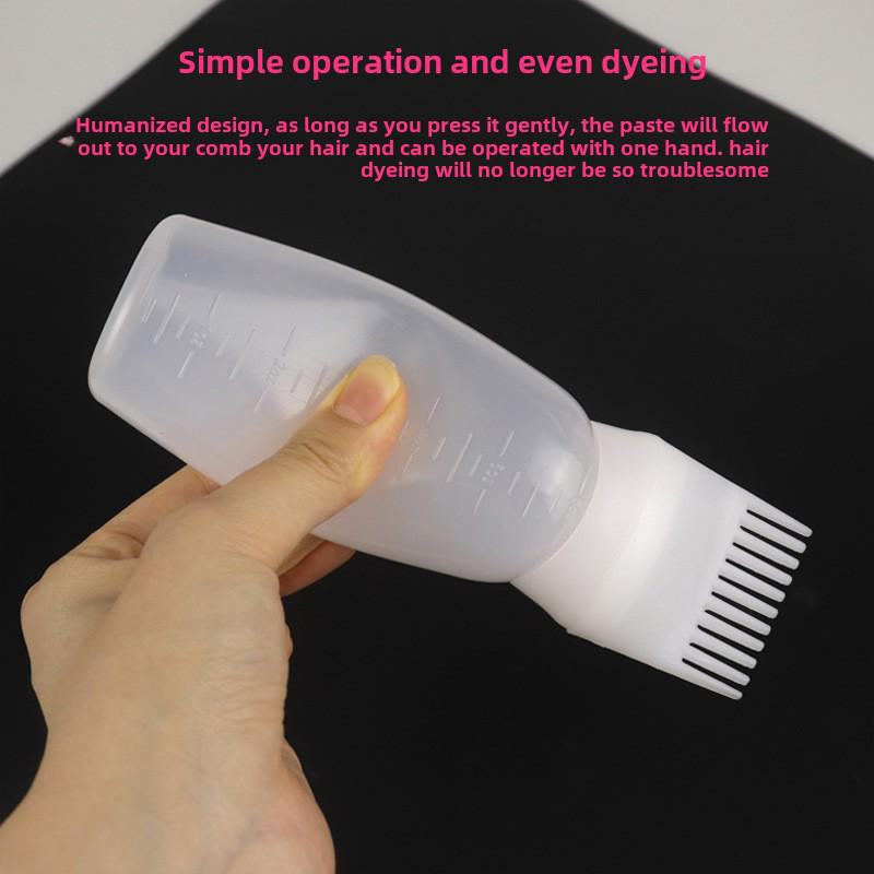 Hair Salon Tools: Shampoo Bottle, Comb, Hair Dye Bottle, Color Kettle, Perm Potion