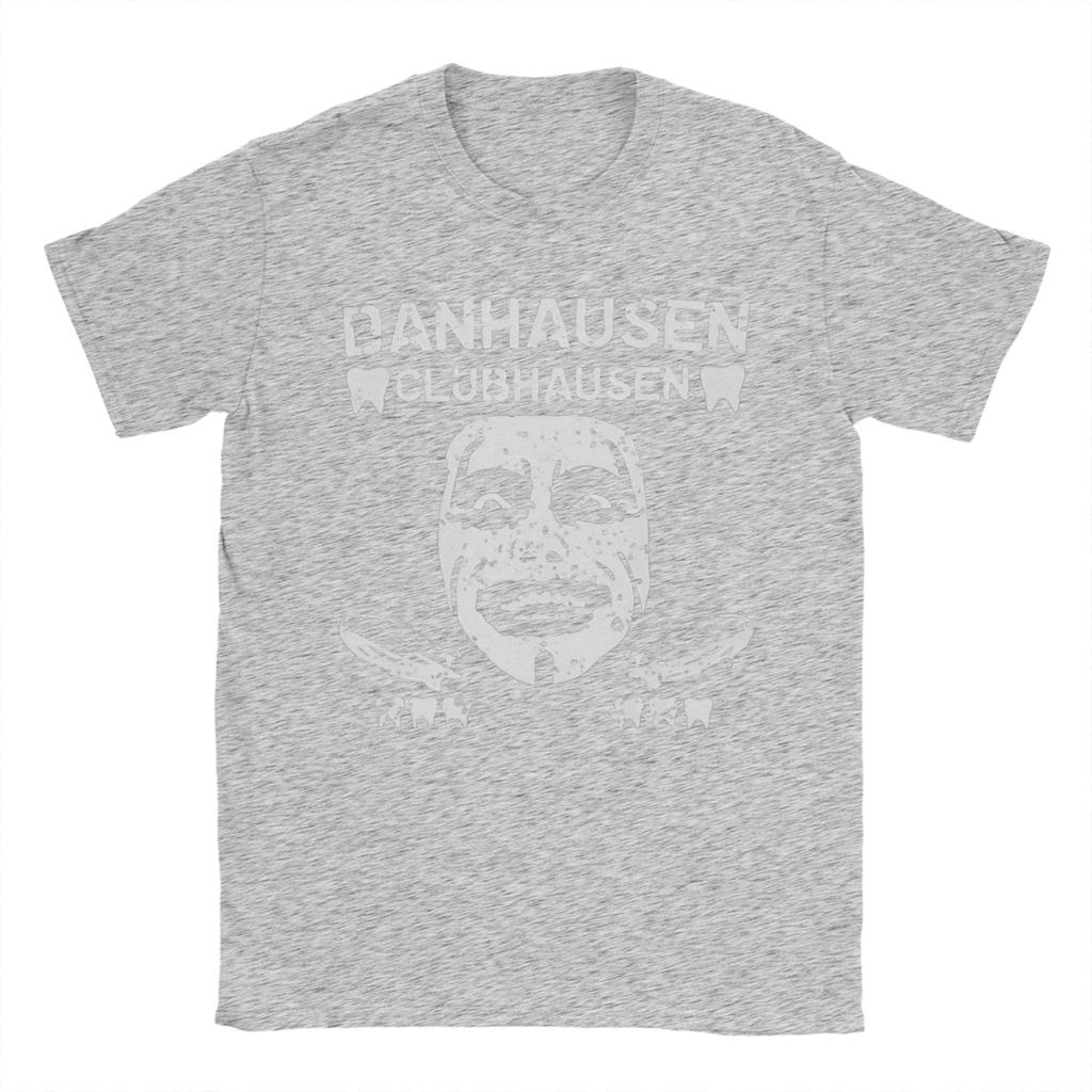 Fashion Danhausen Mask Wrestler T Shirt for Unisex Women  Cotton Tshirts Short Sleeve Clothing