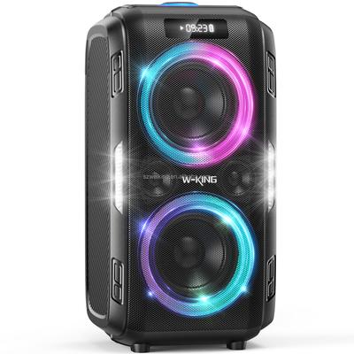 W-KING T9PRO Direct Supply Stereo Sound Heavy Bass Wireless  Party Box Speaker with RGB Light