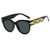 New Trendy Sunglasses Luxury Brand Design Holiday Camping Fashion Large Frame Sun Glasses Men Women Ideal Gift Sunnies