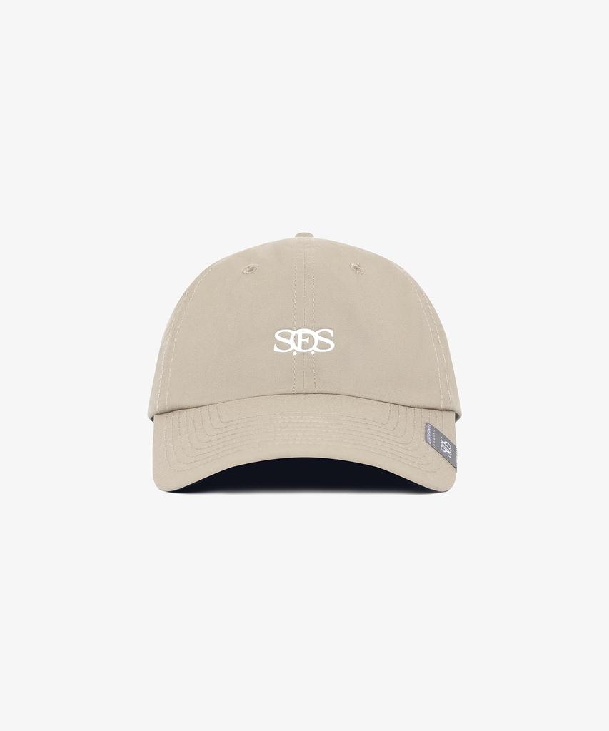 Saundeuobeuseonlaijeu Polyester Taffeta Cap Beige