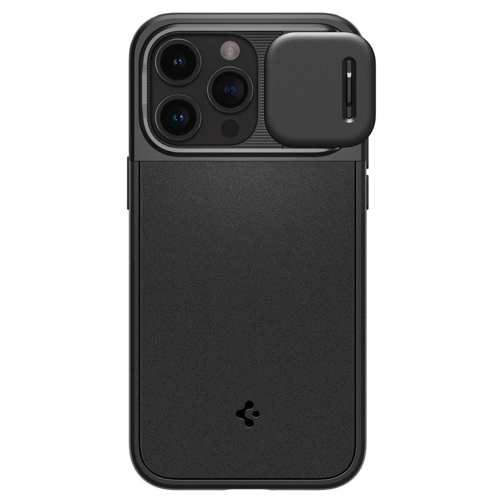 Custodia Spigen Optik Armor Mag con Magsafe per iPhone 15 Pro Max - Nero
