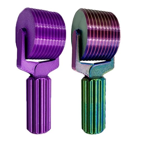 

2 шт. Ролик для страз, 3D-печатный ролик для прижимания страз, ручной ролик с удобной ручкой, инструмент для рукоделия для вышивки стразами B