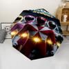 Power Rangers Umbrella Windproof Automatic Folding Umbrella Cartoon Superhero Rain Umbrella for Kids Boys Gift