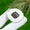 Cushion Iron Tiger Eye Stone 925 Sterling Silver Unique Bezel Boho New Pendant