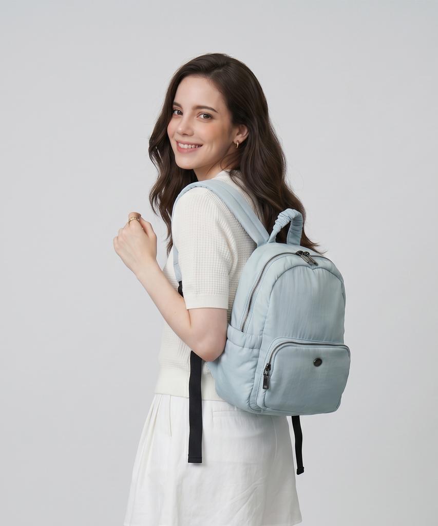 Elle Women'S Nylon Mini Backpack Mini Bag Lumini