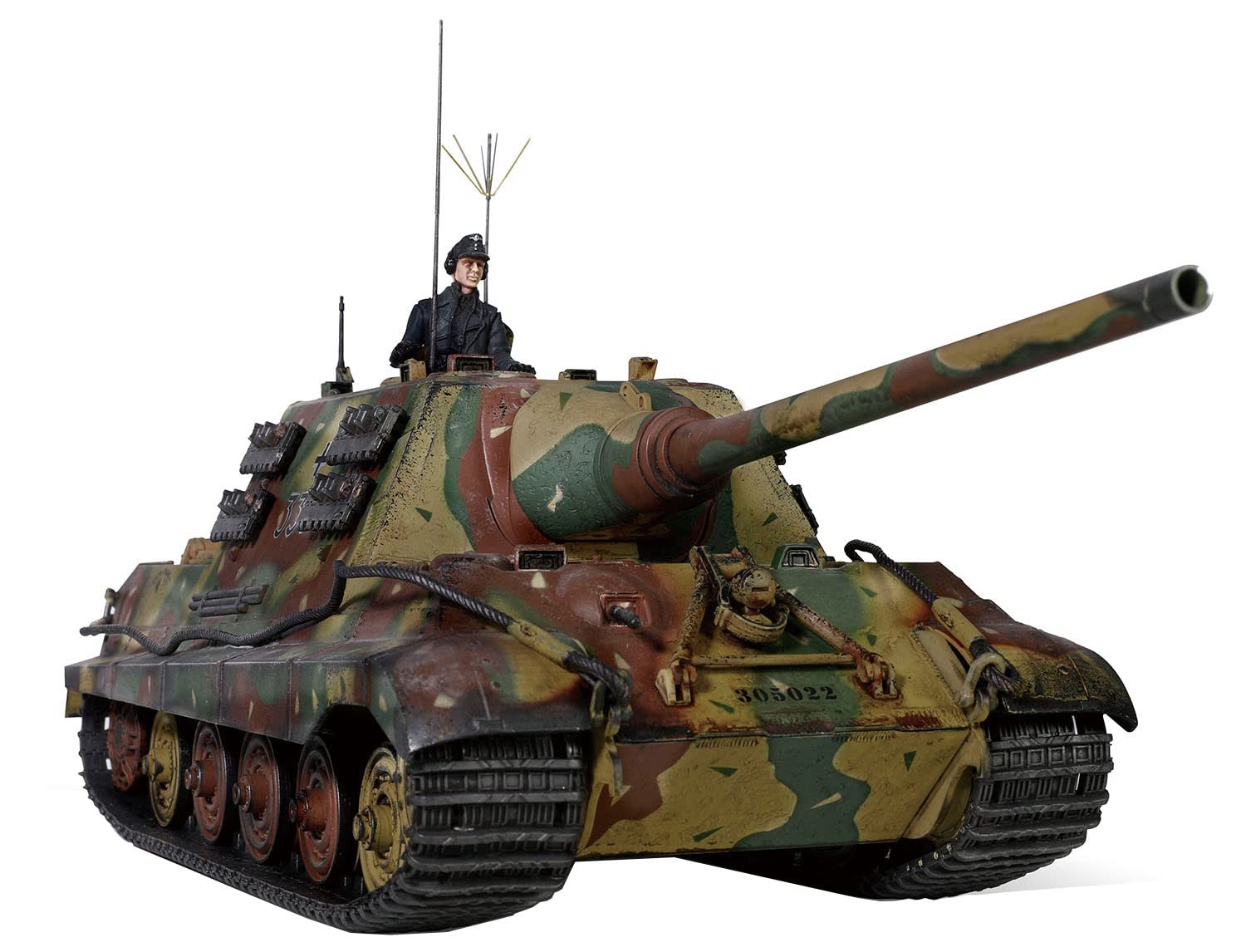 

WALTERSONS Німецький армійський винищувач танків Jagdtiger Henschel Тип Готовий продукт 1/32 Друга світова війна