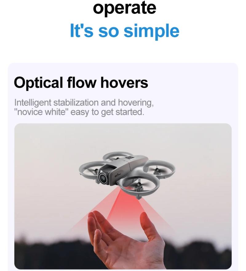 Dronă nouă GT3 cu localizare prin flux optic, cameră duală HD 8K cu unghi larg, menținere a altitudinii, RC cu evitare obstacole, quadcopter pliabil, jucării