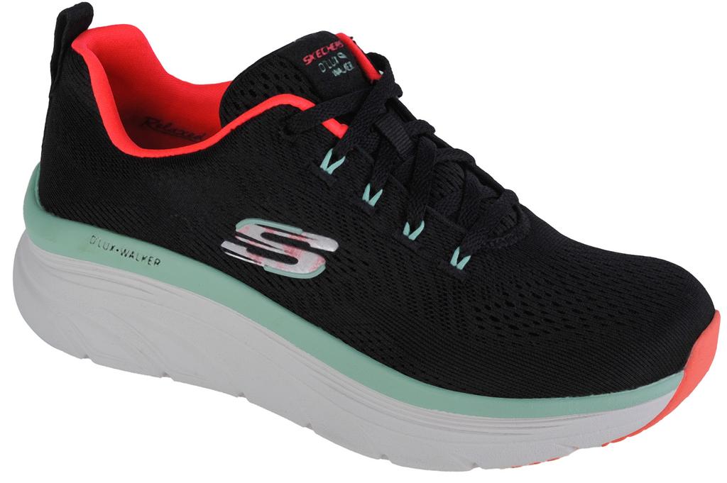 Skechers D'Lux Walker - Fresh Finesse, Womens black Sneakers