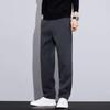 Casual Pants Men New Autumn Winter Style Straight Loose Light Business High Versatile Long Pants