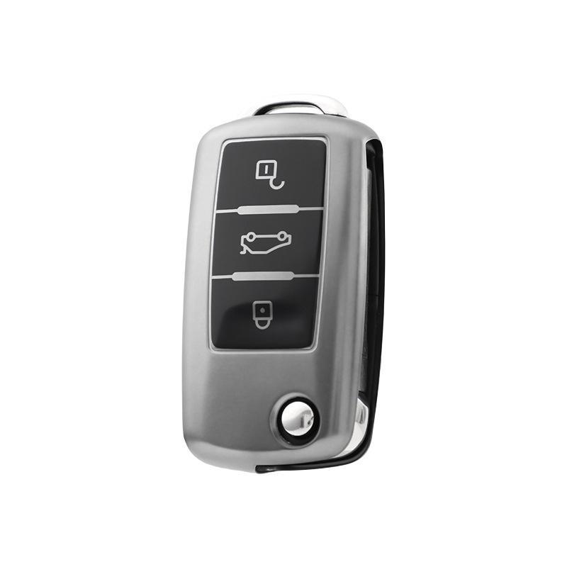 Husă cheie auto Volkswagen pentru Lavida Bora Tiguan Santana Jetta și altele - Kit catarame etanșe pentru modelele Lingdu și Tange.