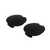 2pcs/set Rear Bumper Towing Eye Cover For Smart Fortwo 2008-2016 4518850122C22A