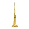 Creative Alloy Dubai Tower Building Decoration Items Home Room Table Metal Furnishing Ornaments Office Desk Accessories Crafts