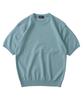 ANALOG MOOD Airy Cooling Round Short Sleeve Knit (Mint)