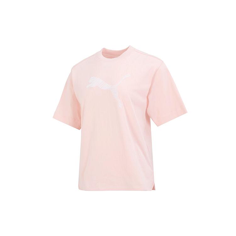 New PUMA T Shirts Women's Pink 676650-66