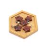Agate Star Pendant Necklace Jewelry Powder Crystal Necklace Fashion Valentine'S Day Gift 20 * 6