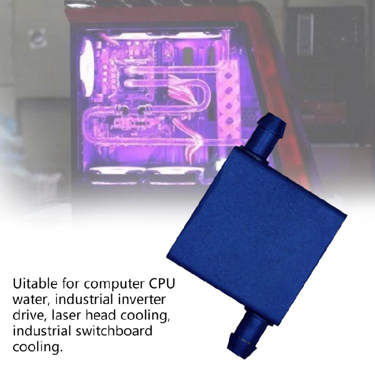 Aluminum Water Cooling Block Liquid Water Cooler Heat Sink for Industrial Laptop