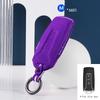 For Volkswagen Vw Touareg      Suede Remote Car Key Case Shell Keychain For Vw Touareg Leather Key Case