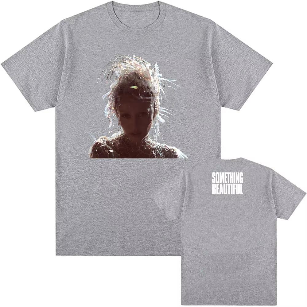2025 Something Beautiful Album 2025 New Tshirts Miley Cyrus Singer Graphic Tshirt Cotton Round Neck Women Unisex T Shirt Streetwea