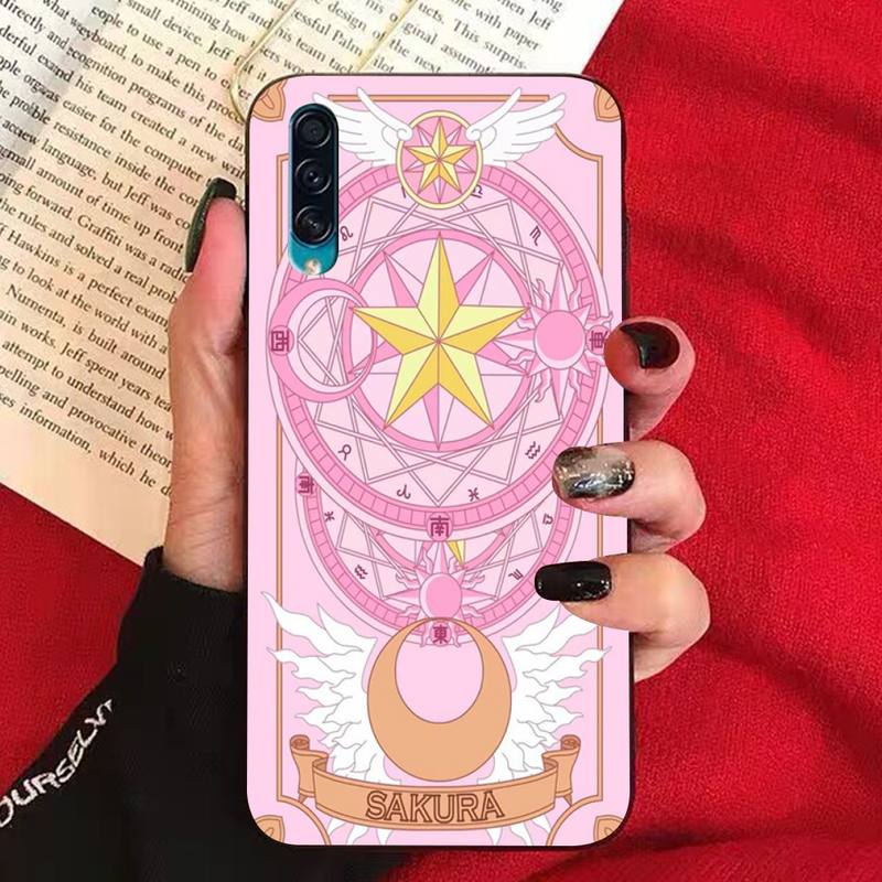 Card Captor Sakura Handyhülle für Samsung S20 lite S21 S10 S9 plus für Redmi Note8 9pro für Huawei Y6 Hülle