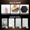 12 PIEZAS 30cm Hexágono Autoadhesivo Pegatina de Pared Fibra de Poliéster Tablero A prueba de Ruido Absorción de Sonido para Sala de Estar Decoración del Hogar