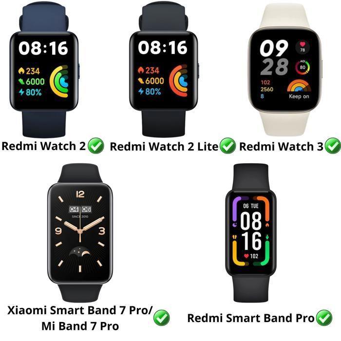 12W Mains Charger + Cable Compatible with Xiaomi Smart Band 7 Pro/Smart Band Pro - Redmi Watch 3/2 Lite/2 Phonillico®