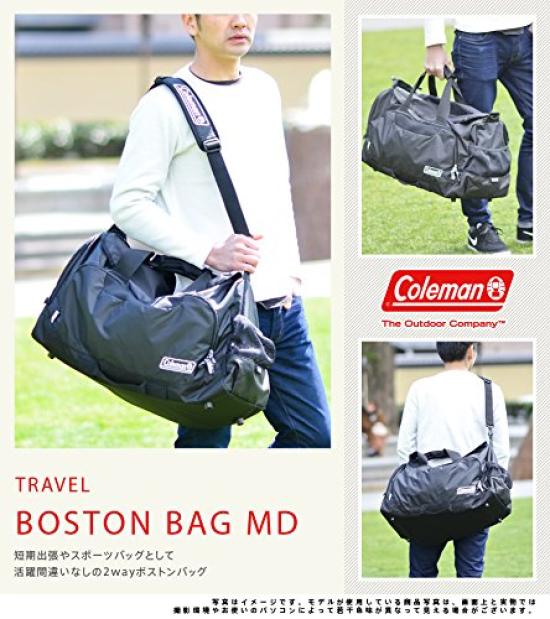 Coleman Boston Bag CBD4021 Herringbone 2-Way 1.