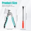 Car Clip Pliers and Pry Bar Tool Automotive Snap Pliers Multifunctional Clip Removal Tool Car Door Panel Dashboard Repair Kit