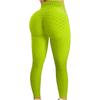 Sports quick-drying fitness casual pineapple grid yoga pants hip-lifting bubble pants women's multicolor long pants