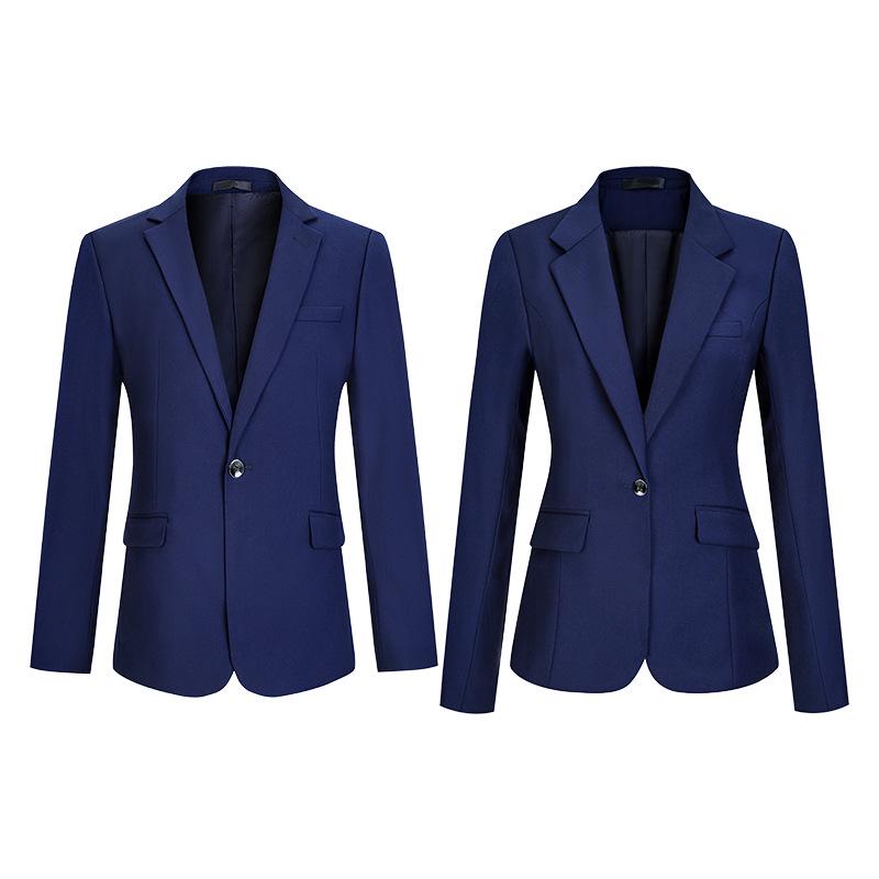 Professional Suit Sets: Women's Jackets & Men's Formal Interview Wear for Hotel Managers and Business Companies