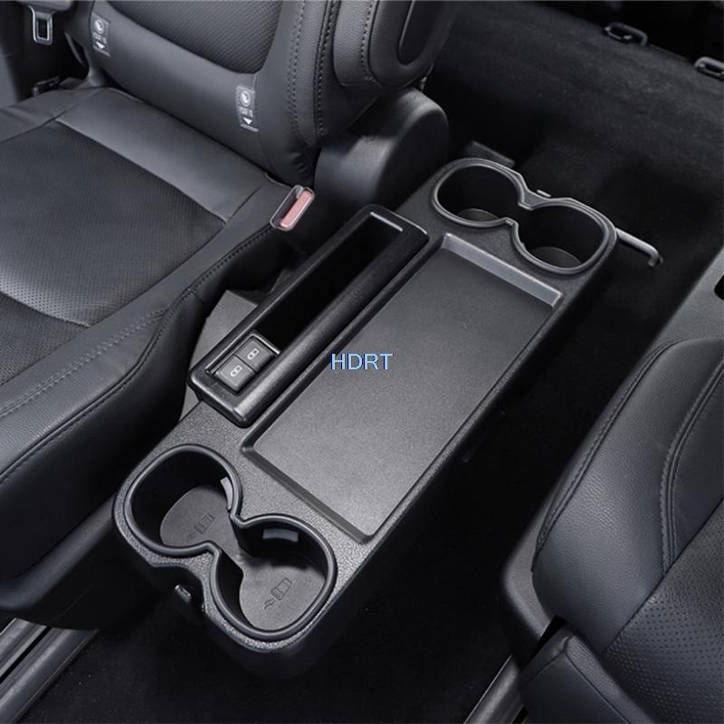 For Toyota Sienna/Granvia  + Car Style Rear Air Vent Outlet Slot Pad Water Cup Holder Glove Armrest Storage Box Accessories